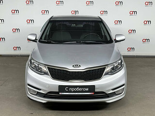 2016 Kia Rio III Рестайлинг, серебристый, 949000 рублей, вид 2