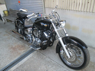 2002 Yamaha XVS1100, чёрный, 449000 рублей, вид 3