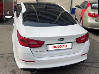 2015 Kia Optima III Рестайлинг, белый, 1500000 рублей, вид 4