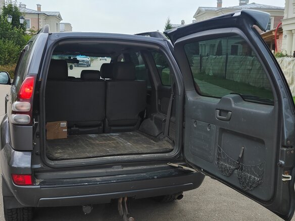 2007 Toyota Land Cruiser Prado 4-speed 120 Series, серый, 1555800 рублей - вид 19