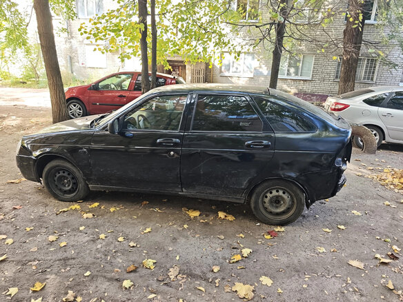 2008 Lada (ВАЗ) Priora I, синий - вид 3