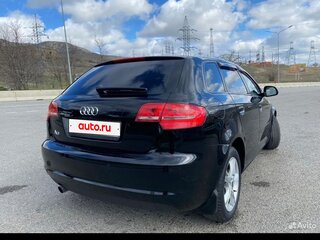 2008 Audi A3 II (8P) Рестайлинг 2, чёрный, 700000 рублей, вид 4