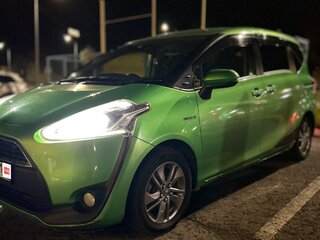 2016 Toyota Sienta II, зелёный, 1500000 рублей, вид 4