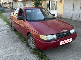 2001 Lada (ВАЗ) 2110, красный, 90000 рублей, вид 3