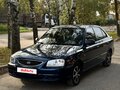 2009 Hyundai Accent ТагАЗ II, синий, 450000 рублей