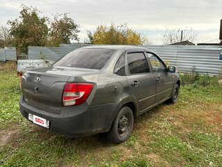 2013 Lada (ВАЗ) Granta I, серебристый, 360000 рублей, вид 4