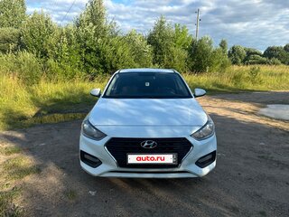 2018 Hyundai Solaris II, белый, 1290000 рублей, вид 1