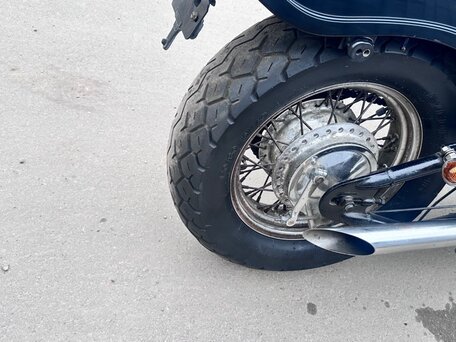 1997 Honda Steed 400, чёрный, 250000 рублей, вид 5