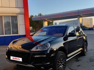 2007 Porsche Cayenne Turbo I Рестайлинг (957), чёрный, 1750000 рублей, вид 1