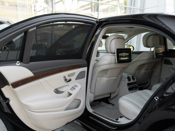 2014 Mercedes-Benz S-Класс 500 Long VI (W222, C217), чёрный - вид 9