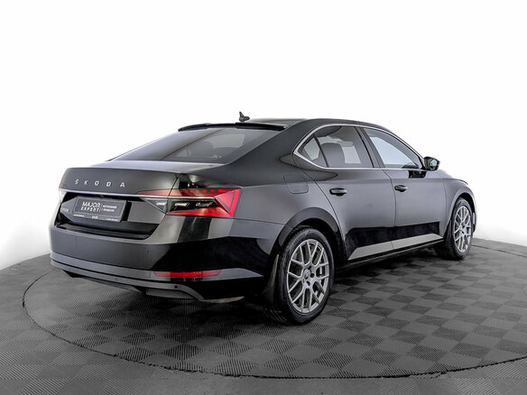 2022 Skoda Superb III Рестайлинг, чёрный - вид 4