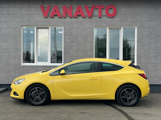 2013 Opel Astra GTC J Рестайлинг, жёлтый, 890000 рублей, вид 2