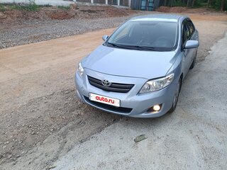 2007 Toyota Corolla X (E140, E150), голубой, 649000 рублей, вид 1