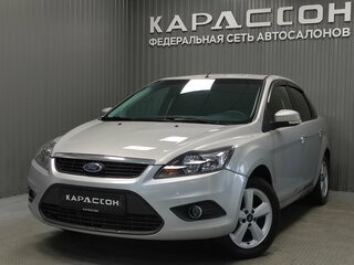 2010 Ford Focus II Рестайлинг, серебристый, 475000 рублей, вид 1