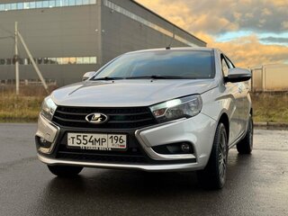 2020 Lada (ВАЗ) Vesta I, серебристый, 949000 рублей, вид 2