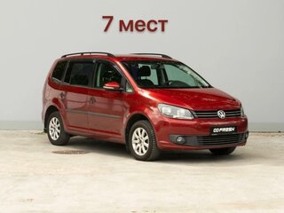 2010 Volkswagen Touran I Рестайлинг 2, красный, 890000 рублей, вид 1
