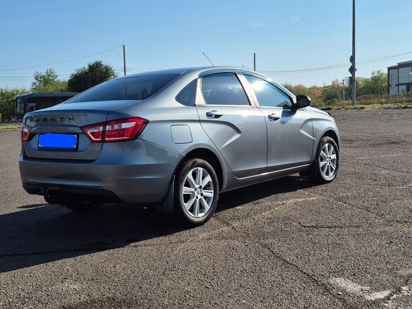 2019 Lada (ВАЗ) Vesta I, серый, 950000 рублей - вид 7