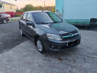 2015 Lada (ВАЗ) Granta I, серый, 418000 рублей, вид 2