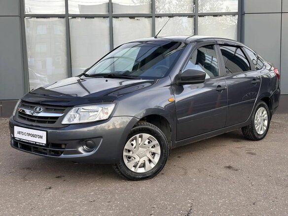 2016 Lada (ВАЗ) Granta I, серый, 570000 рублей