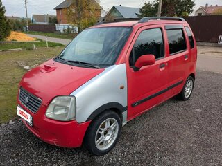 2002 Suzuki Wagon R+ II, красный, 240000 рублей, вид 1