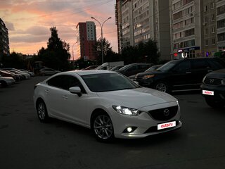 2018 Mazda 6 III (GJ) Рестайлинг, белый, 1670000 рублей, вид 4