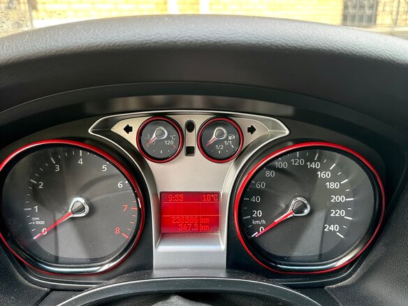 2008 Ford Focus II Рестайлинг, серый, 400000 рублей - вид 6