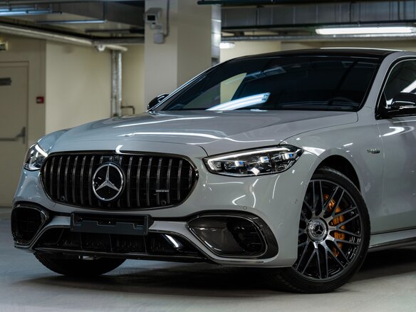 2024 Mercedes-Benz S-Класс AMG 63 e AMG Long IV (W223), серый - вид 1