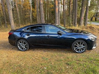 2015 Mazda 6 III (GJ) Рестайлинг, синий, 1850000 рублей, вид 4
