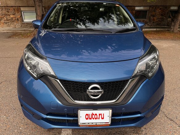 2018 Nissan Note II Рестайлинг, синий, 1000000 рублей - вид 1