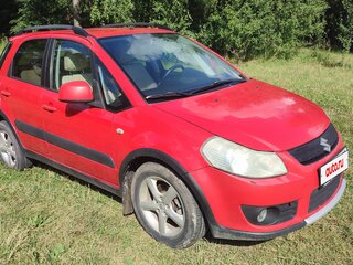 2007 Suzuki SX4 I (Classic), красный, 600000 рублей, вид 4