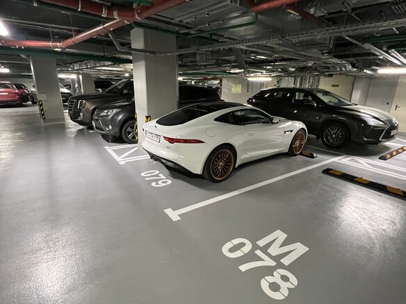 2017 Jaguar F-Type S I, белый - вид 9