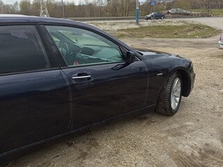 2007 BMW 7 серии Long 730Ld IV (E65/E66) Рестайлинг, синий, 850000 рублей, вид 4