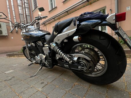 2002 Honda Shadow 400, чёрный, 360000 рублей, вид 3