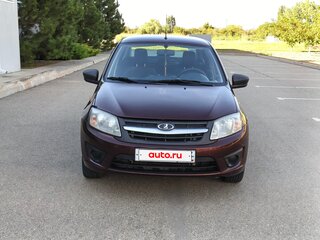 2016 Lada (ВАЗ) Granta I, красный, 485000 рублей, вид 2