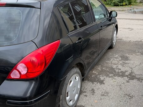 2007 Nissan Tiida I, чёрный, 575000 рублей, вид 3