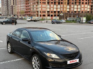 2008 Mazda 6 II (GH), чёрный, 490000 рублей, вид 2