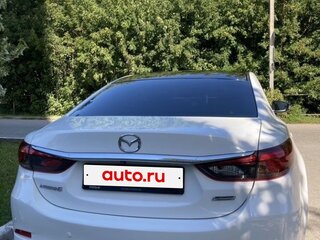 2015 Mazda 6 III (GJ) Рестайлинг, белый, 1800000 рублей, вид 4
