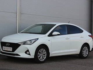 2020 Hyundai Solaris II Рестайлинг, белый, 1497000 рублей, вид 5