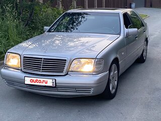 1998 Mercedes-Benz S-Класс 500 Long III (W140) Рестайлинг, серебристый, 800000 рублей, вид 2