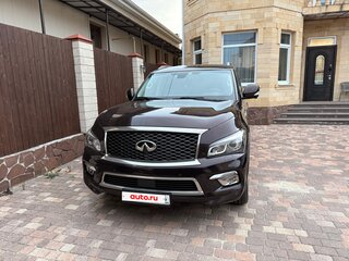 2016 Infiniti QX80 I Рестайлинг, красный, 3299000 рублей, вид 2