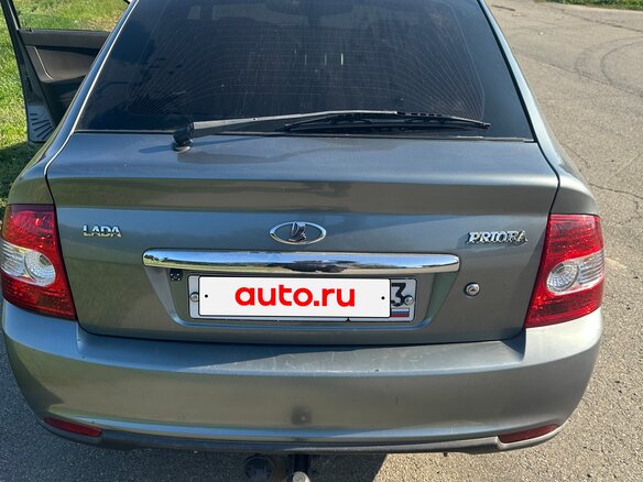 2011 Lada (ВАЗ) Priora I, серый, 345000 рублей - вид 4
