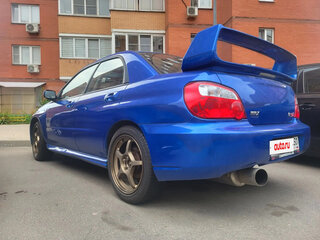 2004 Subaru Impreza WRX II Рестайлинг 1, синий, 900000 рублей, вид 5