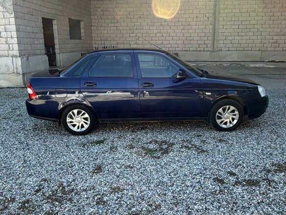 2013 Lada (ВАЗ) Priora I, синий, 380000 рублей - вид 6