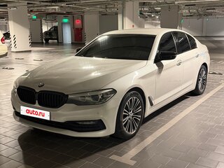 2017 BMW 5 серии 520d VII (G30/G31/G38), белый, 3099999 рублей, вид 3