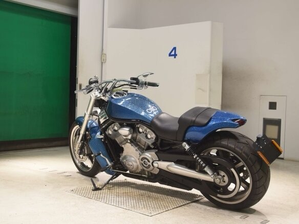 2009 Harley-Davidson V-Rod Muscle, голубой, 924000 рублей - вид 5