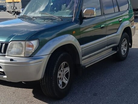 1997 Toyota Land Cruiser Prado 90 Series, зелёный, 770000 рублей, вид 4