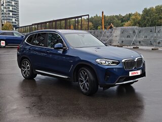 2021 BMW X3 30e xDrive III (G01), синий, 5400000 рублей, вид 3