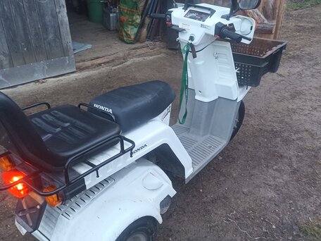 1999 Honda Gyro, белый, 97000 рублей, вид 2