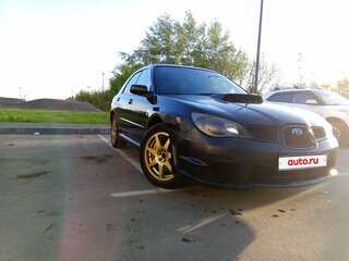 2006 Subaru Impreza WRX II Рестайлинг 2, чёрный, 530000 рублей, вид 1