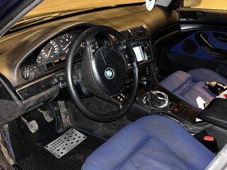 1996 BMW 5 серии 523i IV (E39), синий, 165000 рублей, вид 4